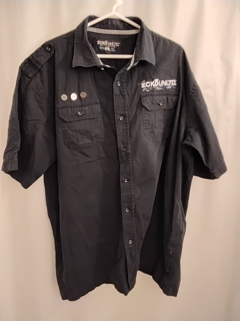 Ecko Unltd Button Down Shirt, size 3XL